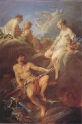 Francois Boucher Venus Requesting Arms for Aeneas from Vulcan (mk05) oil painting